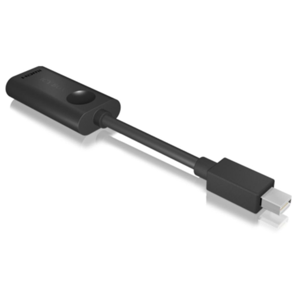 Adapter DisplayPort mini (m) => HDMI (ž) Icybox 10cm