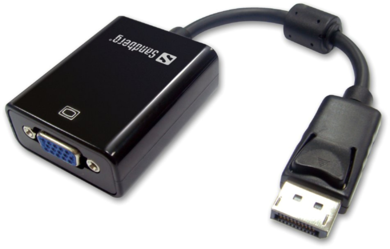 Sandberg Adapter iz DisplayPort na VGA priključek