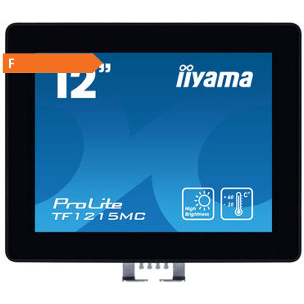 IIYAMA ProLite TF1215MC-B1 (12.1") 31cm IPS LED LCD DP/HDMI/VGA open frame na dotik monitor