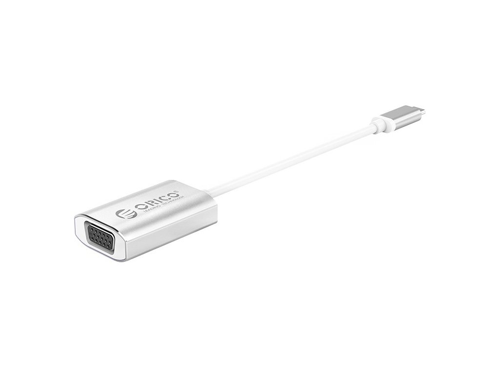 Adapter USB-C => VGA (Ž) 15cm ORICO XC-102-SV-BP