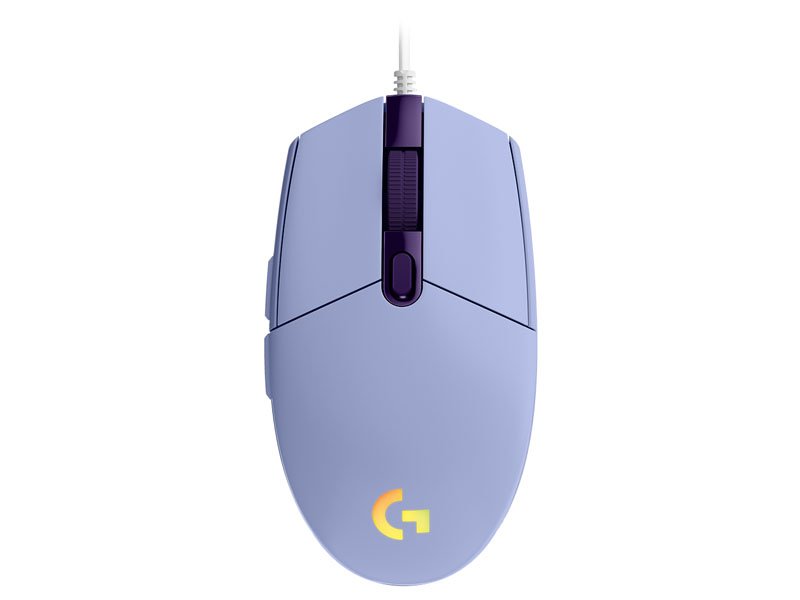 LOGITECH G102 LIGHTSYNC gaming optična vijolična miška