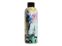 Puro Bottle Graffiti glossy 500ml Black