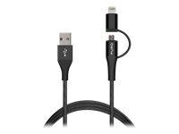 Puro Cable TypeC/USB AFemaleUSB Black