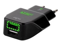 Puro Fast Charger 2 Port Usb 2.4a Black