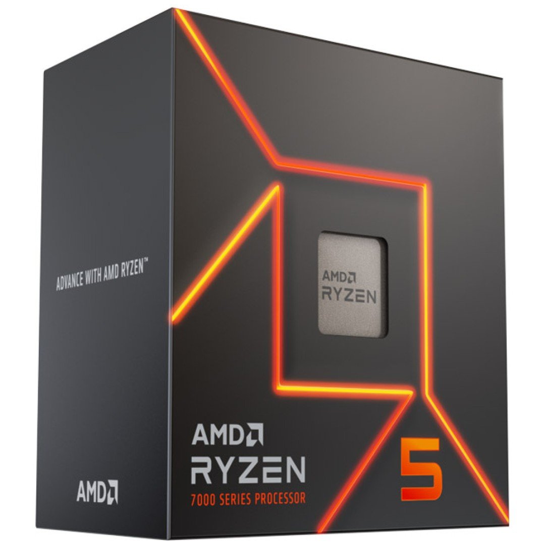 AMD Ryzen 5 7600 3.8GHz 32MB 65W Wraith Prism hladilnik BOX procesor