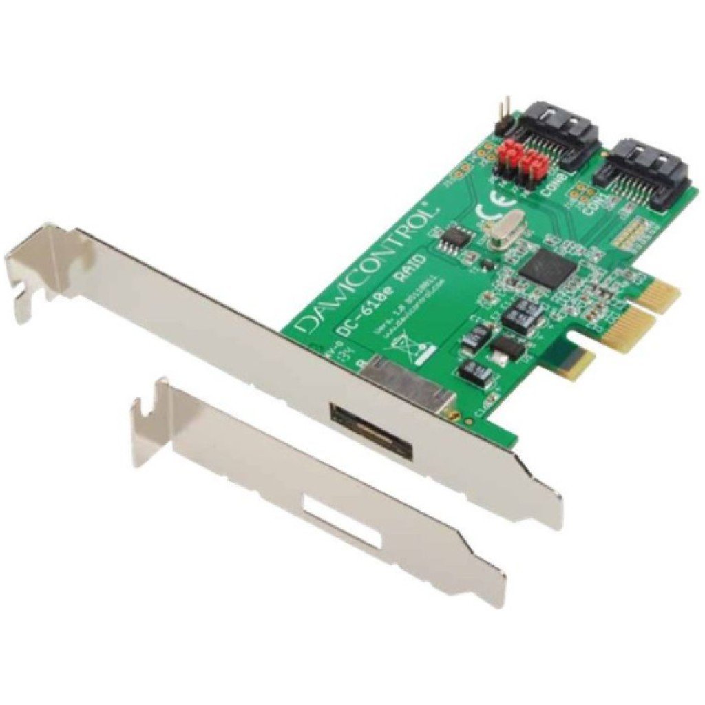 Kontroler PCI-Express => 2x SATA3 (6Gb/s) Dawicontrol DC-610E Raid 0