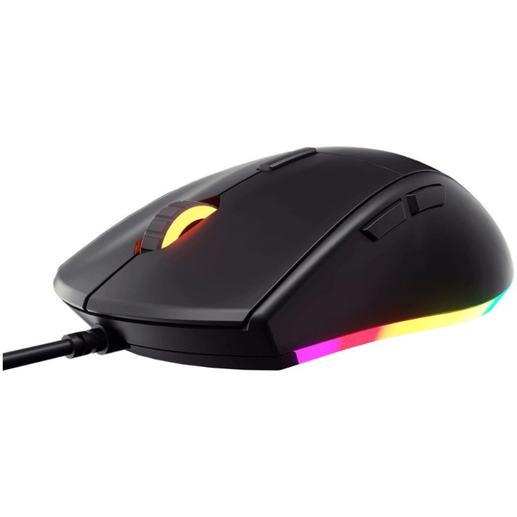 Miš Cougar USB Minos XT optična gaming 4000DPI LED večbarvna osvetlitev črna (CGR-MINOS XT)