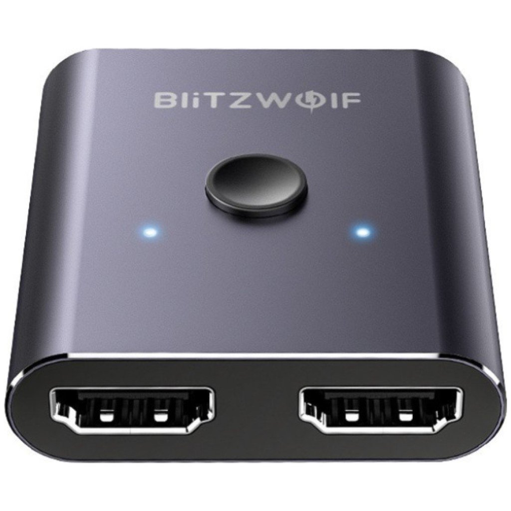 Podatkovni preklopnik 2:1 HDMI BlitzWolf HDMI 2.0 2x1 dvosmerni razdelilec