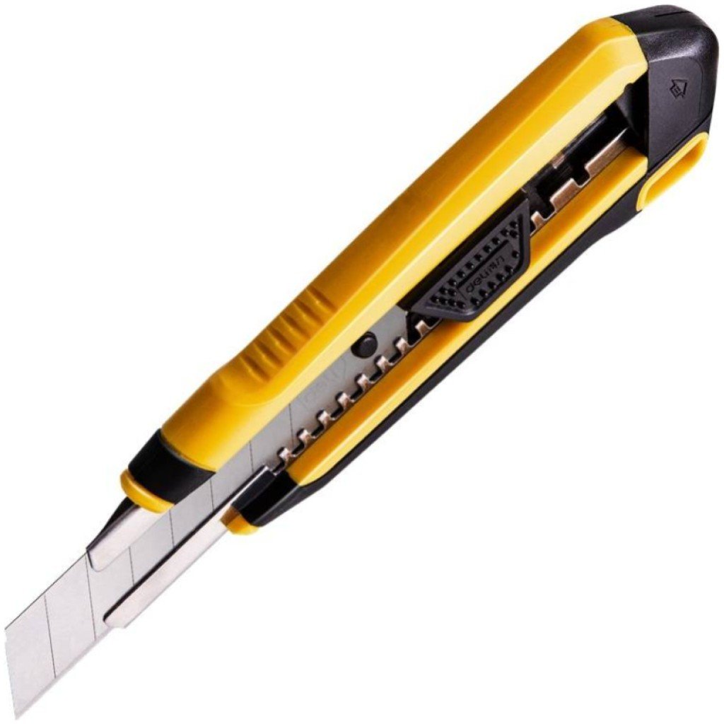 Pripomoček za servis - tapetniški nož Deli 18mm (EDL018Z)