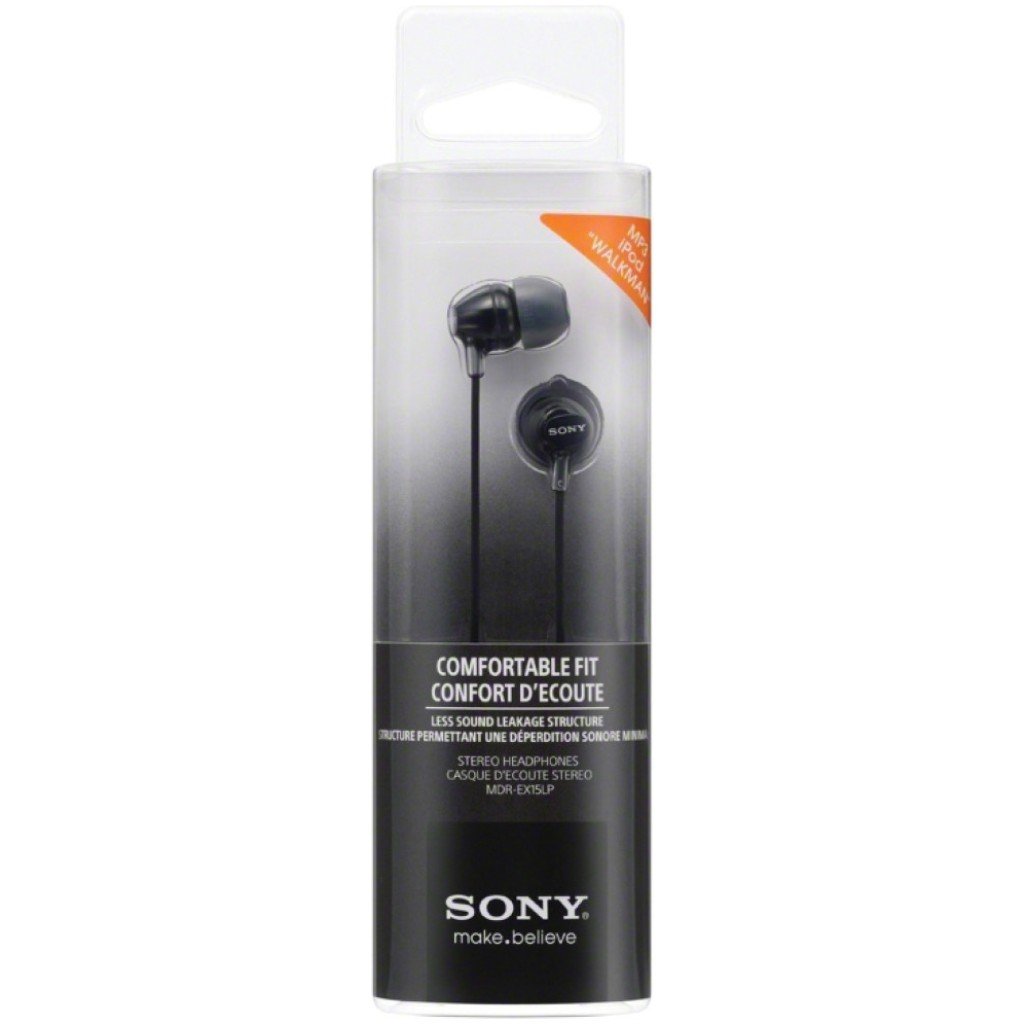 Slušalke žične ušesne Sony 1x3