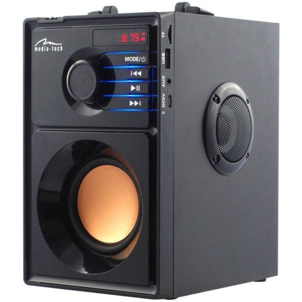Zvočniki Media-Tech prenosni BOOMBOX BLUETOOTH 15 W Stereo - črn (MT3145 V2)