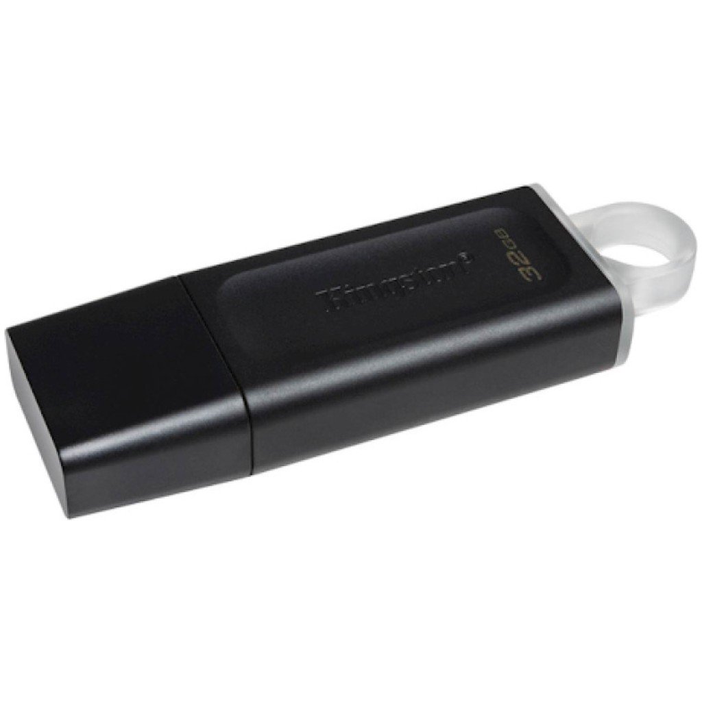 Spominski ključek 32GB USB 3.2 Kingston Data Traveler Exodia 100MB/s plastičen s pokrovčkom črn (DTX/32GB)