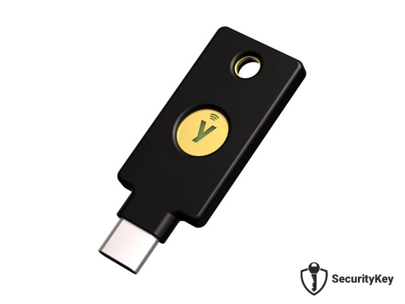 Varnostni ključ Yubico Security Key C NFC